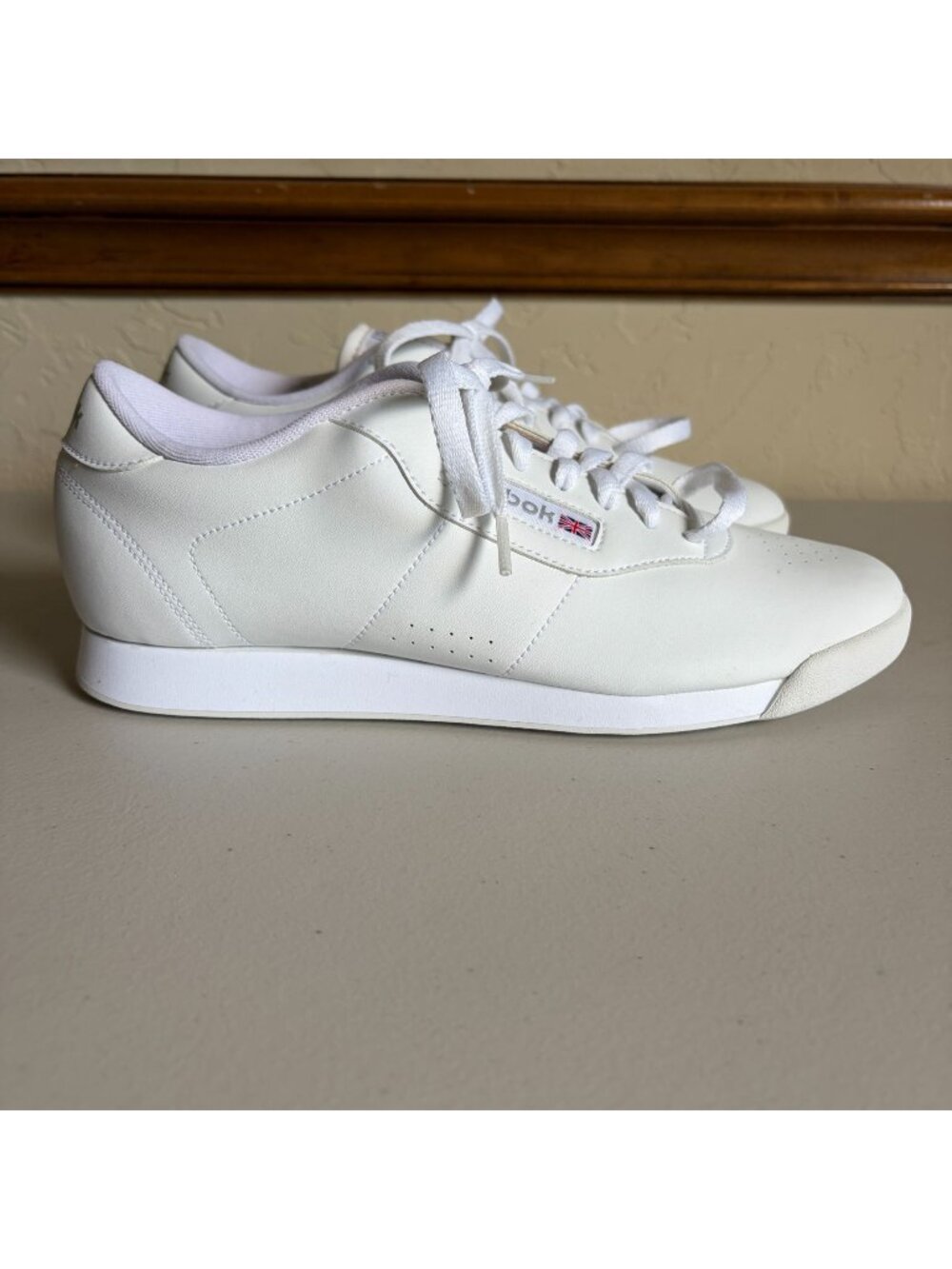 NWOT Reebok Classic Princess Shoes Women's US 10 White Tennis 1475 Athletic Trai